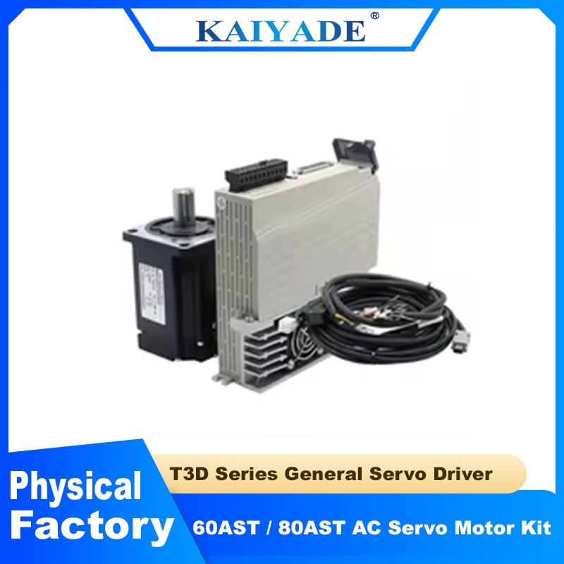 Servo Motor 400W With Driver - 60AST 80AST 400W 600W 750W 1KW