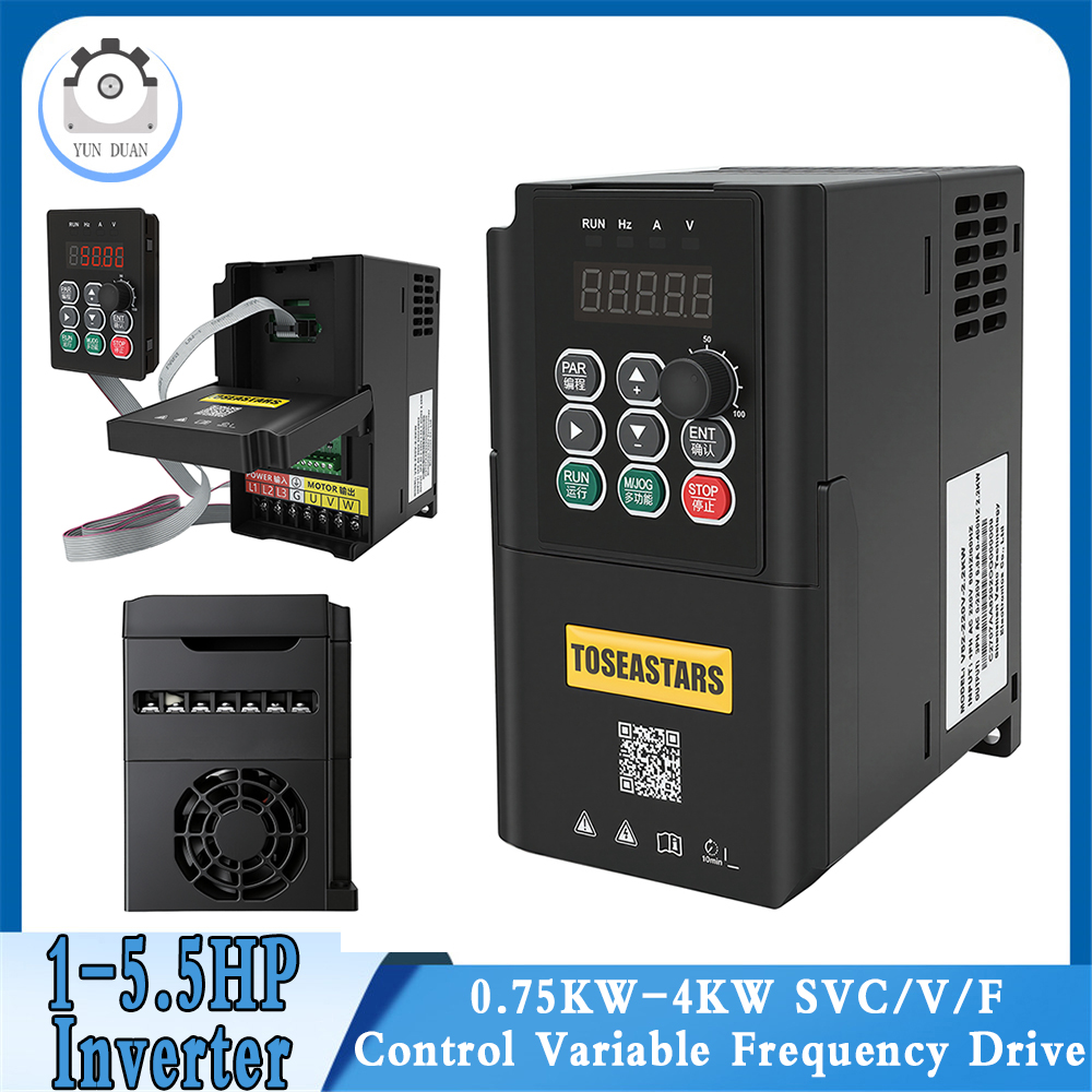 Vfd 1.5Kw 220V Vector Control - 220V/380V Variable Frequency Drive 750W 1.5KW