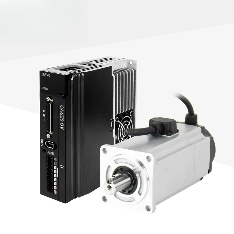 Servo Motor 400W With Driver - 60ST 3000RPM AC Servo Motor Flange
