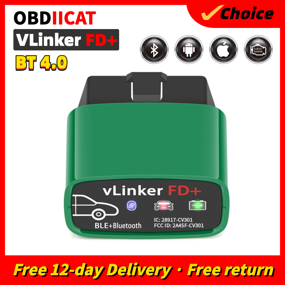 Vfd With Brake Resistor - High Quality Vgate VLinker FD Car