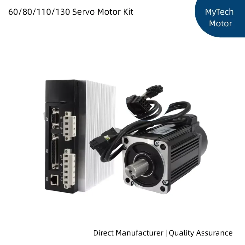 Servo Motor 400W With Driver - 40-130 Frame Size 400W 750W AC