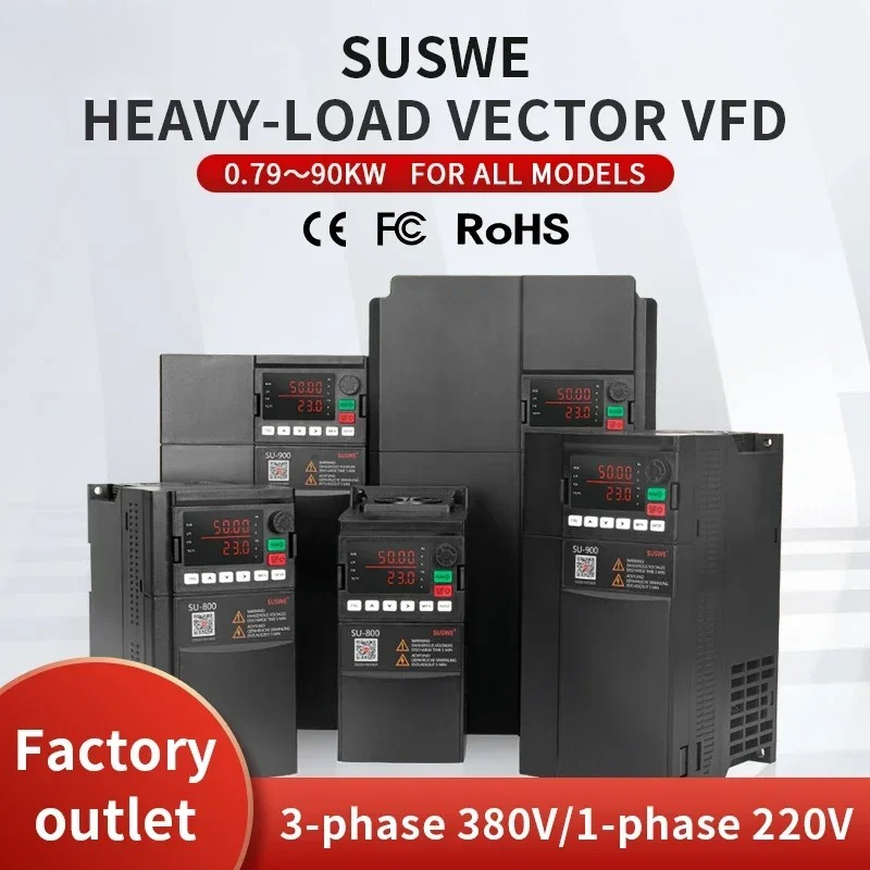 Vfd 2.2Kw Single Phase 220V - NEW VFD 0.75KW 1.5KW 2.2KW 7.5KW