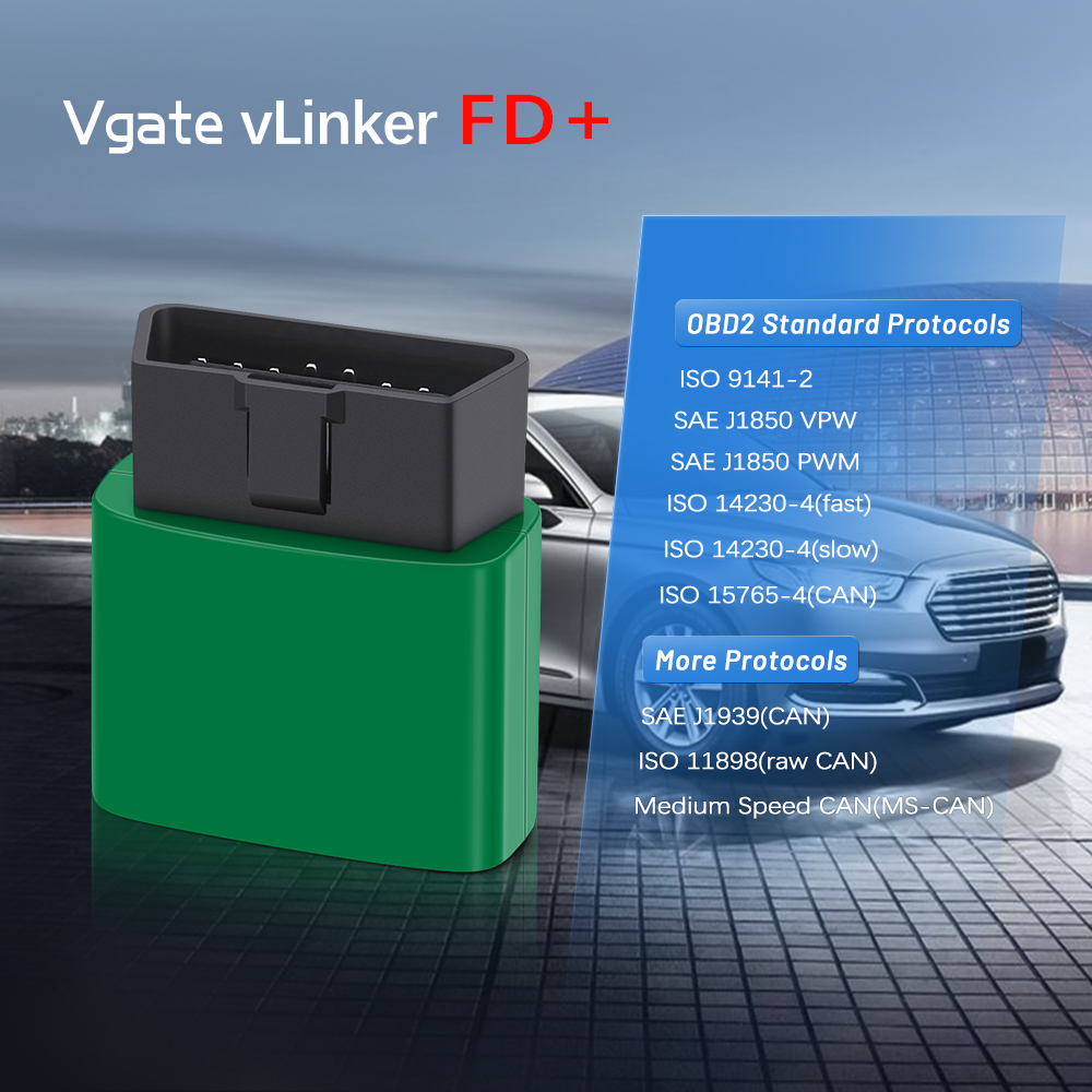 Vgate VLinker FD/FD+ for Ford  - Vfd With Brake Resistor 评论和价格