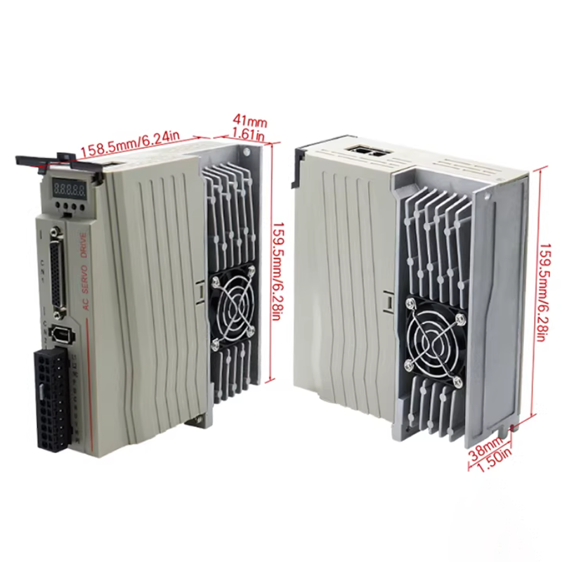 60AST 80AST 400W 600W 750W 1KW - Servo Motor 400W With Driver 评论和价格