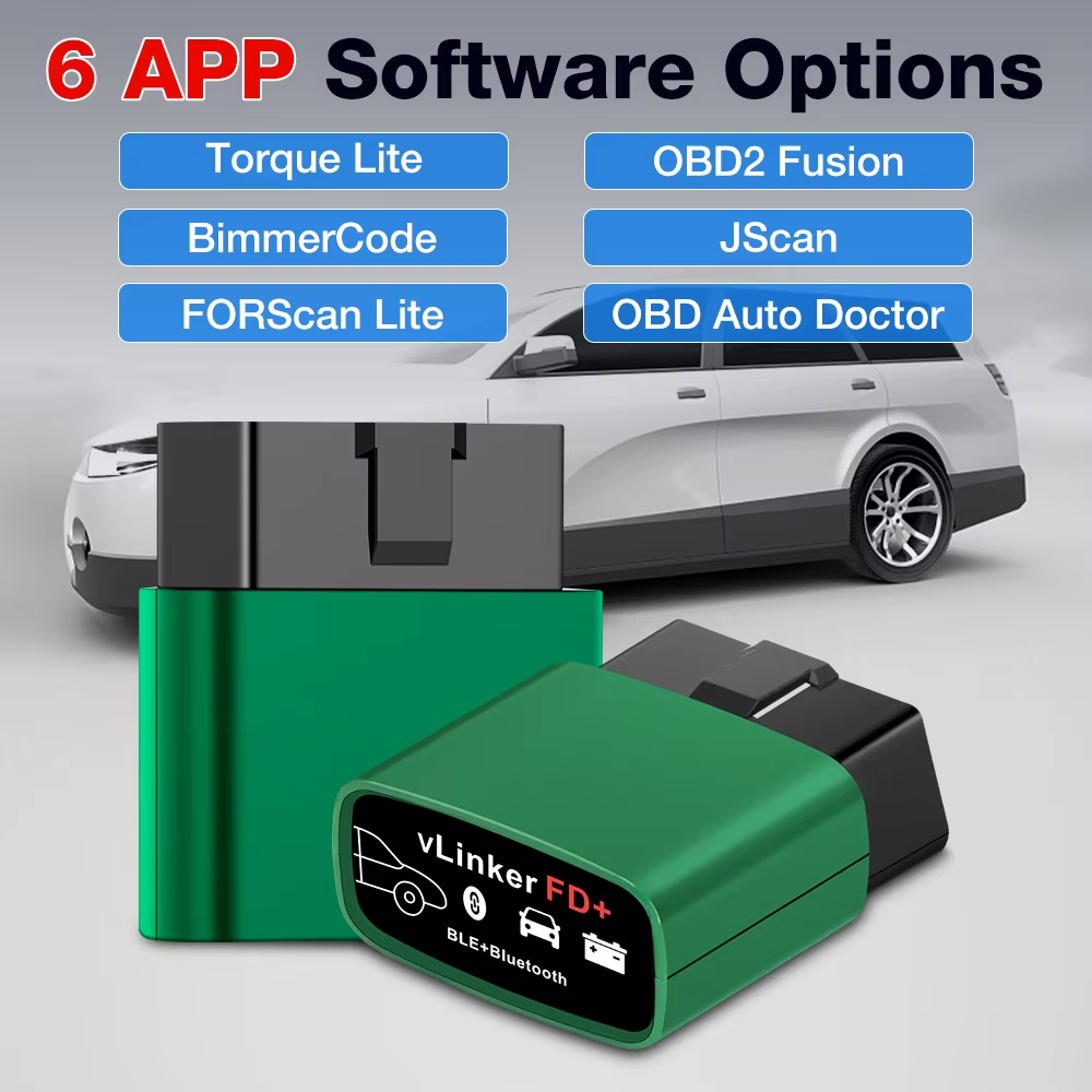Vgate VLinker FD+ ELM327 BT 4. - Vfd With Brake Resistor 评论和价格