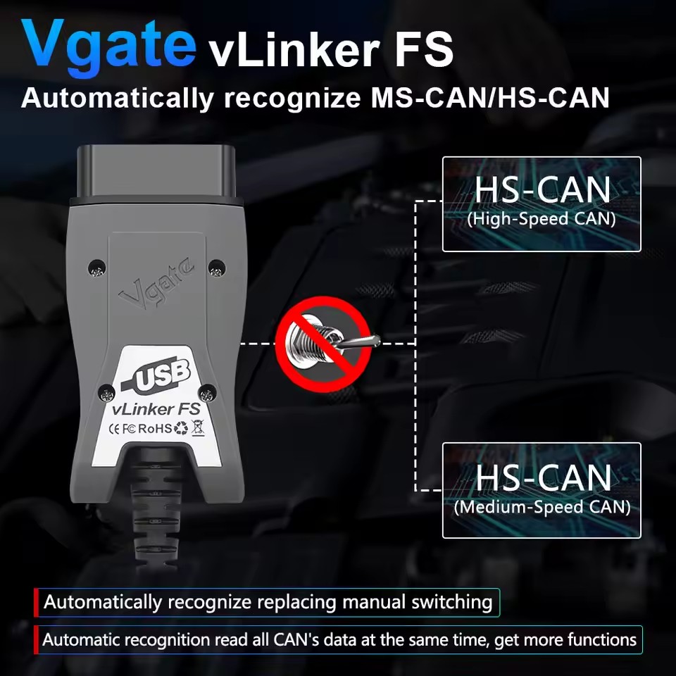 Vgate VLinker FS USB ELM327 Fo - Vfd With Brake Resistor 评论和价格