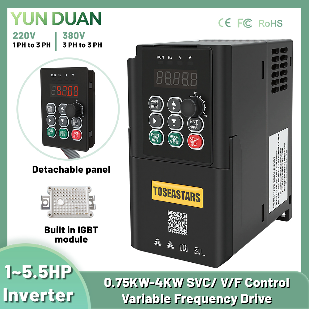 750W 1.5KW 2.2KW 4KW Variable  - Vfd 1.5Kw 220V Vector Control 评论和价格