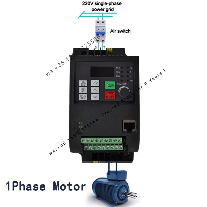 VFD AT2 4KW/5.5KW/7.5KW Single - Vfd 7.5Kw Inverter Motor 评论和价格