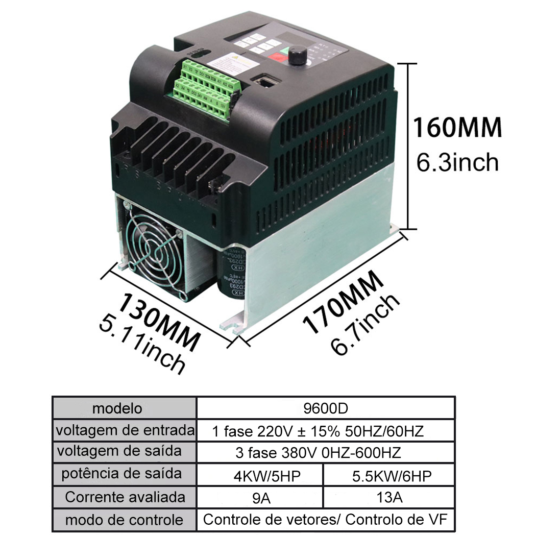 7.5kW Variable Frequency Drive - Vfd 7.5Kw Inverter Motor 评论和价格