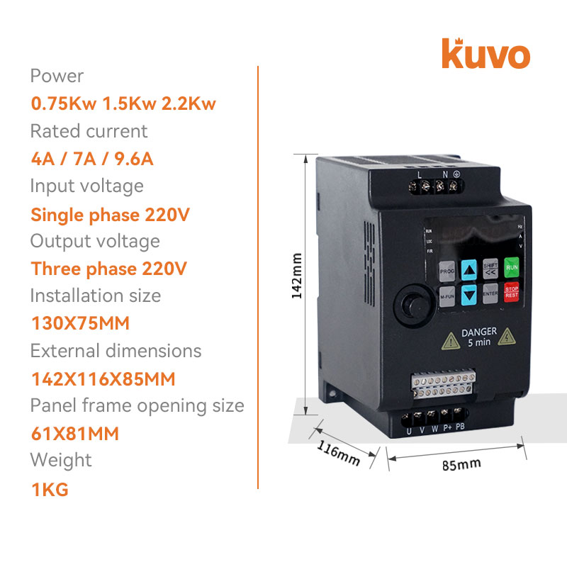 220V 0.75KW/1.5KW/2.2KW 1HP/2H - Vfd 0.75Kw Mini Inverter 评论和价格