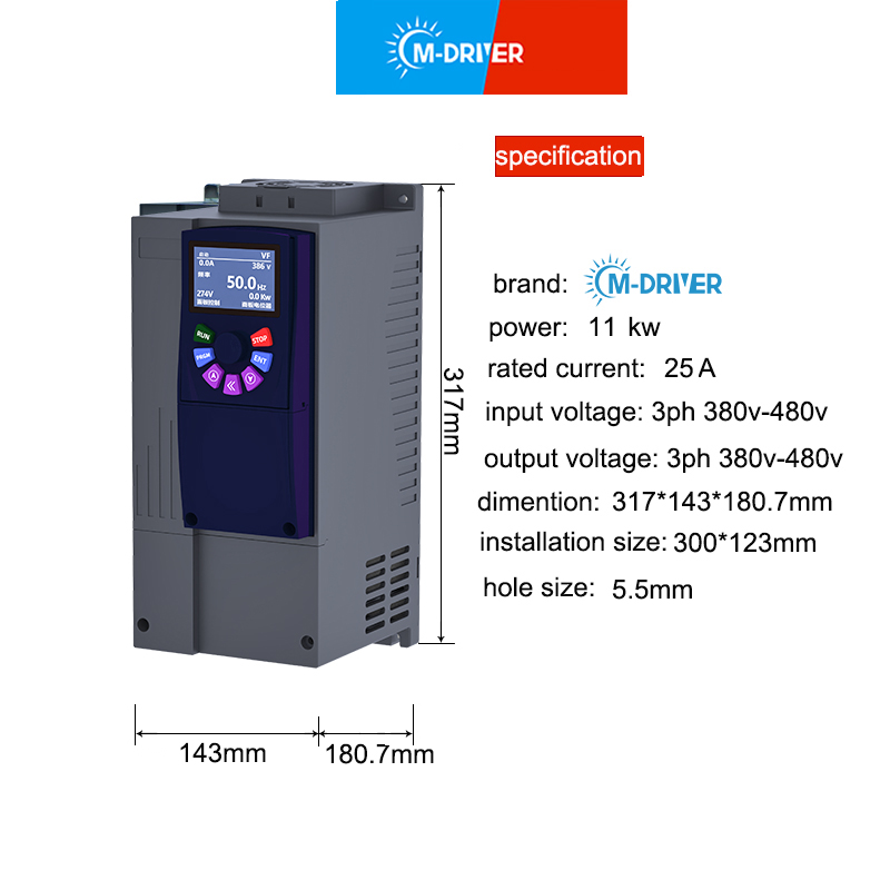 11KW 380V VFD Frequency Conver - Vfd 11Kw Pump Controller 评论和价格