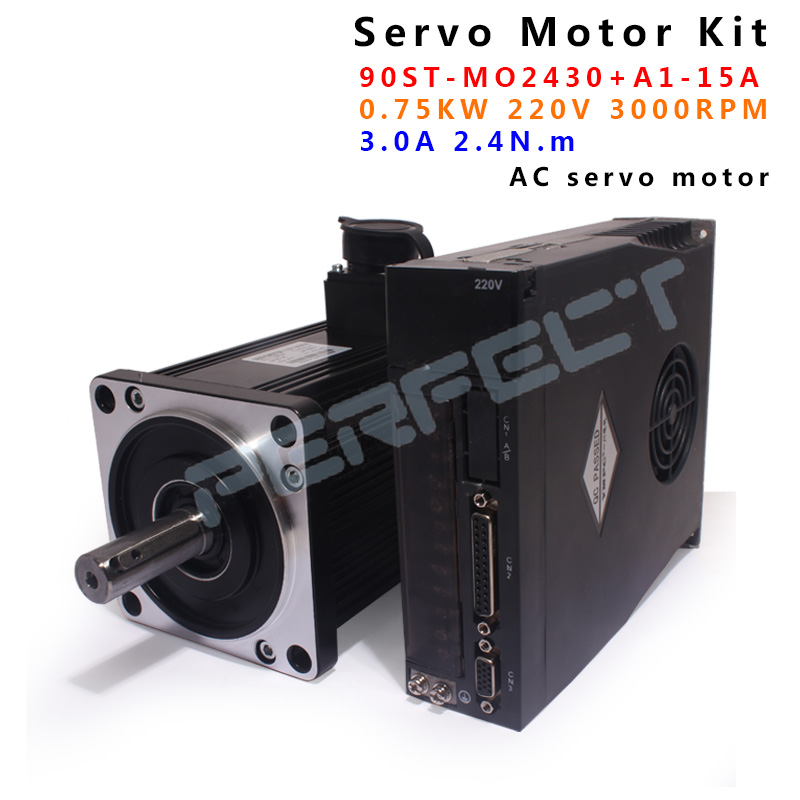 90ST-M02430 0.75KW 220V AC Ser - Servo Driver 750W Ac Servo Motor 评论和价格