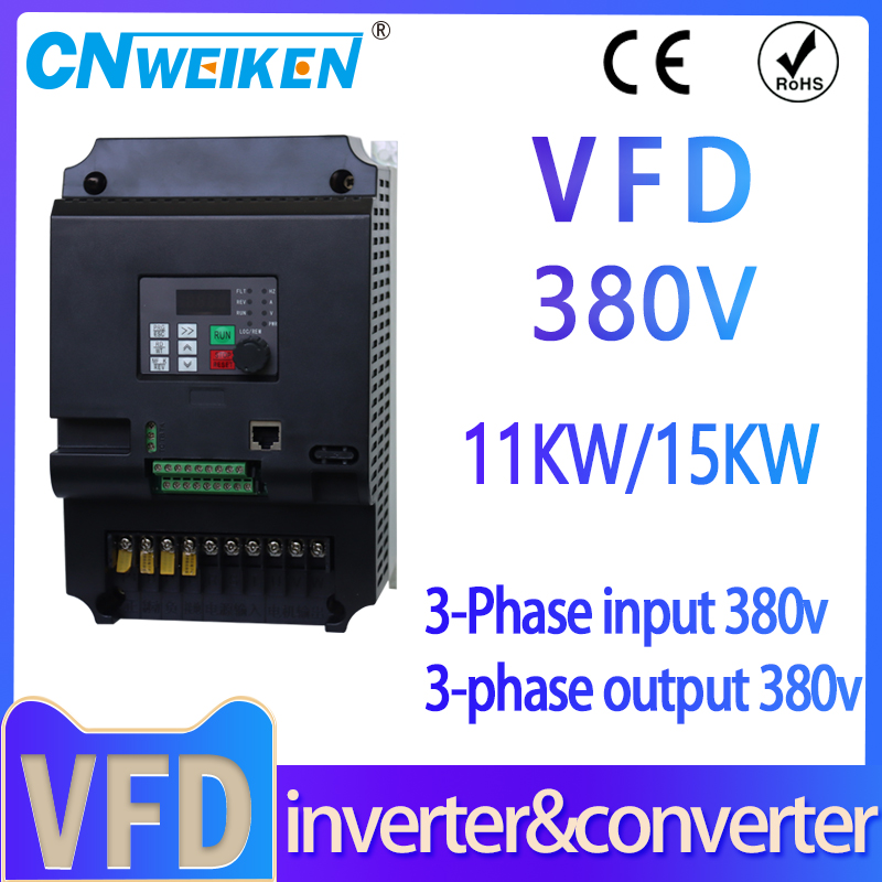 VFD Inverter 0.75KW-11KW Frequ - Variable Frequency Drive 3 Phase 380V 评论和价格
