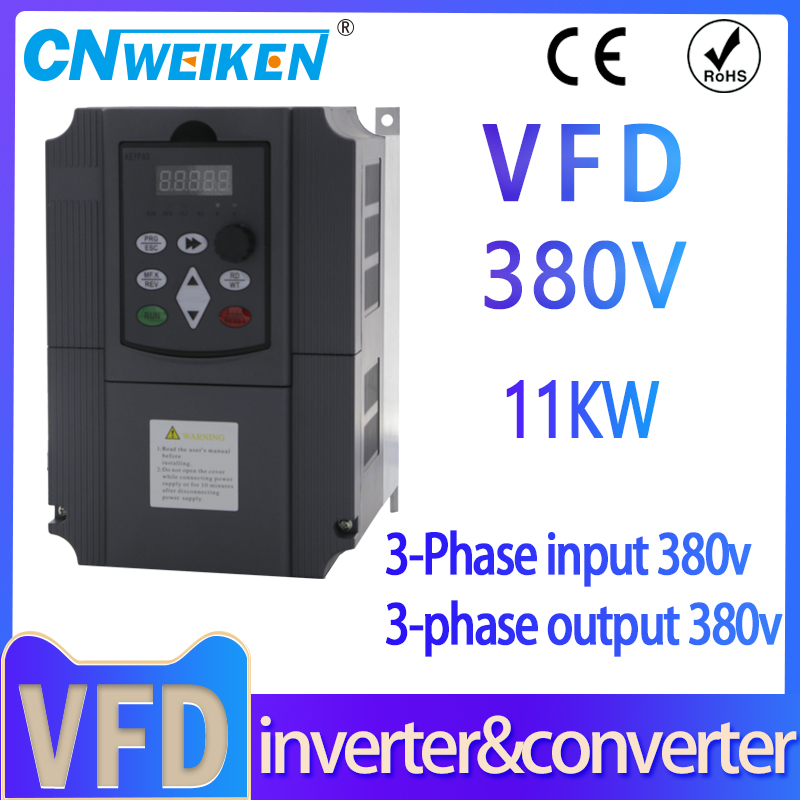VFD Inverter 0.75KW-11KW Frequ - Variable Frequency Drive 3 Phase 380V 评论和价格