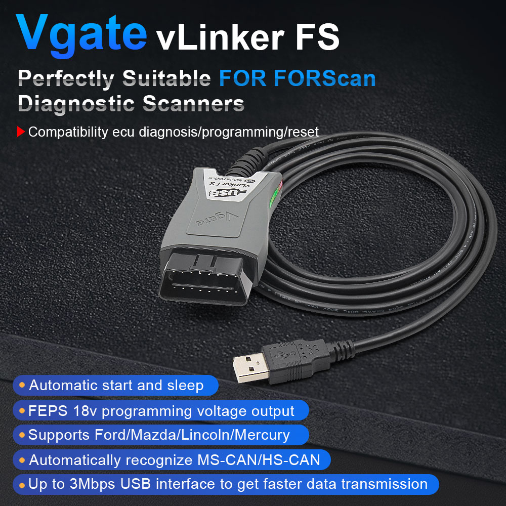 Vgate VLinker FS USB ELM327 Fo - Vfd With Brake Resistor 评论和价格